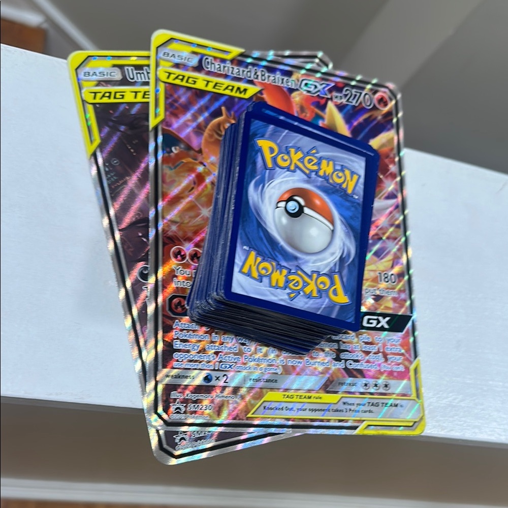 pokémon cards with 2 jumbo cards